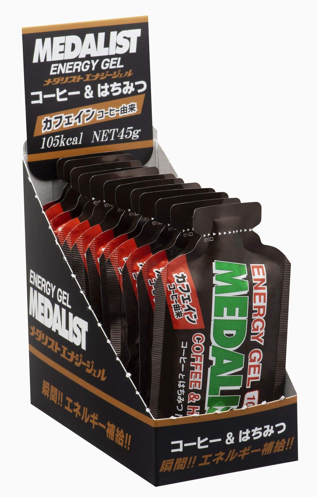 Amazon.co.jp: メダリスト エナジージェル【コーヒー（12袋セット